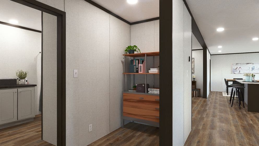 Reveal interior home features