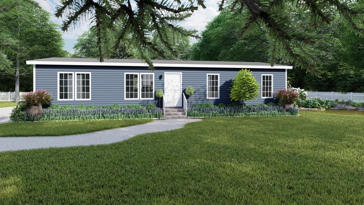 The elite 52 exterior home features