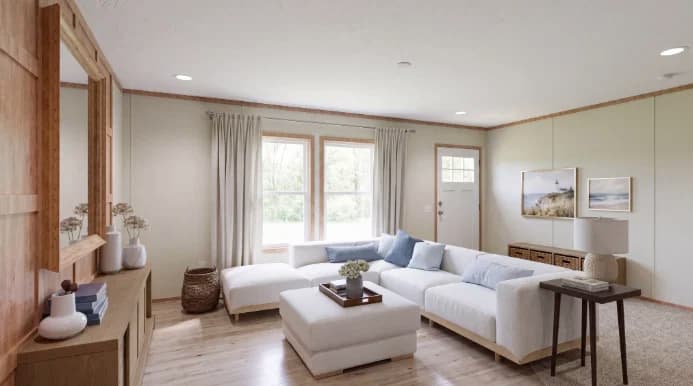 Snowcap interior home features