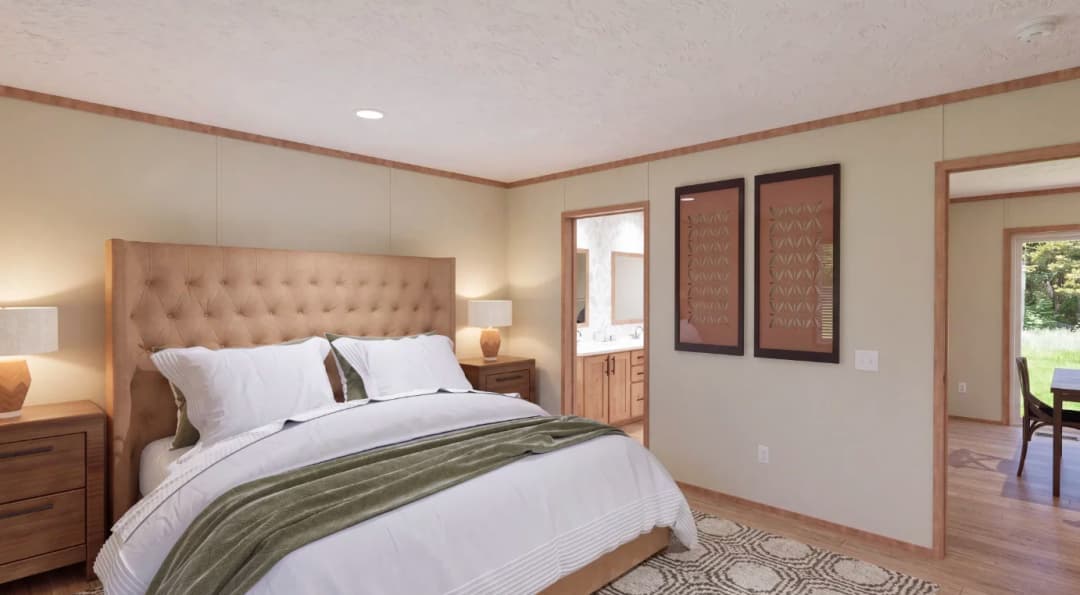 Explorer bedroom home features