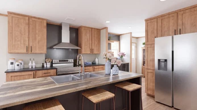 Snowcap kitchen home features