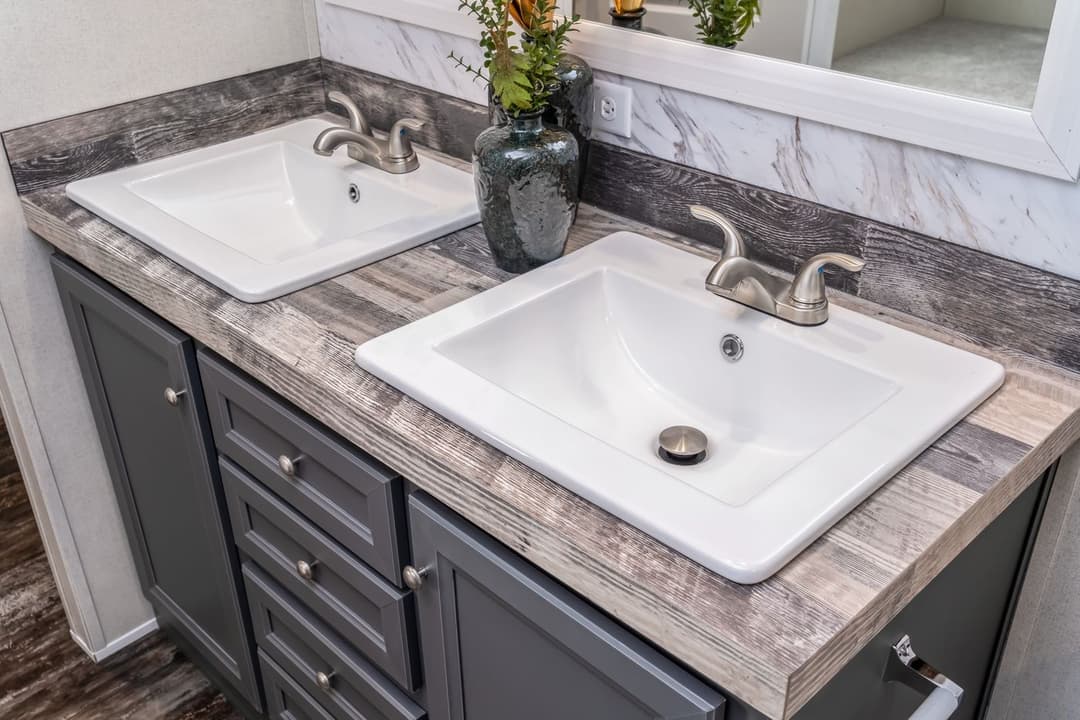 Riverview bathroom home features
