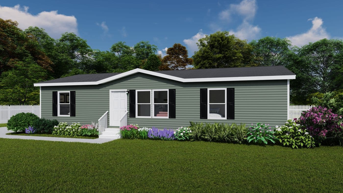 Vista hero, elevation, and exterior home features