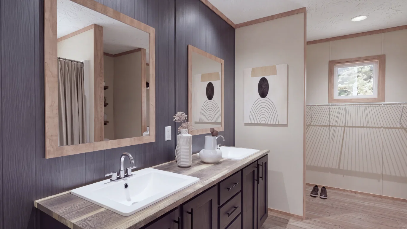 Explorer bathroom home features