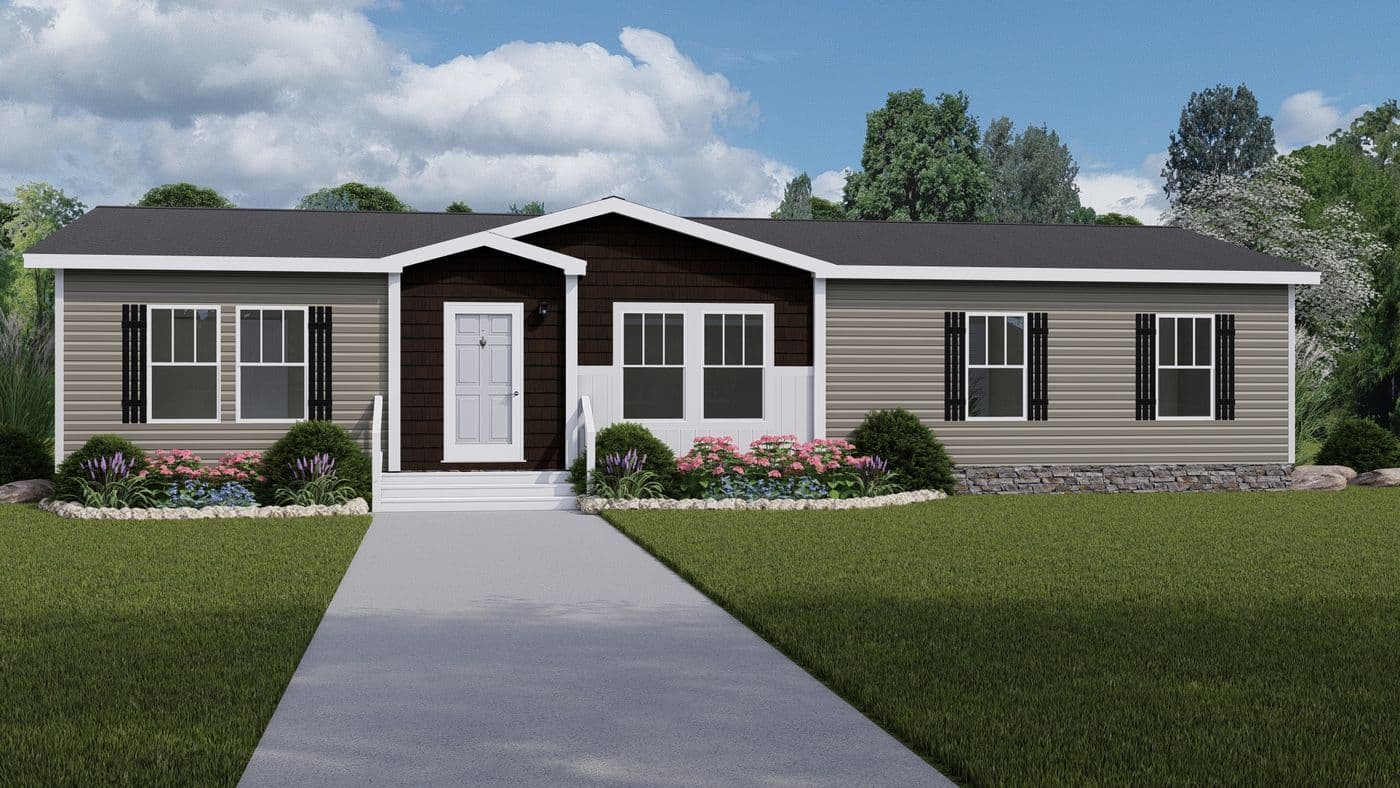 Boujee 56 elevation and exterior home features