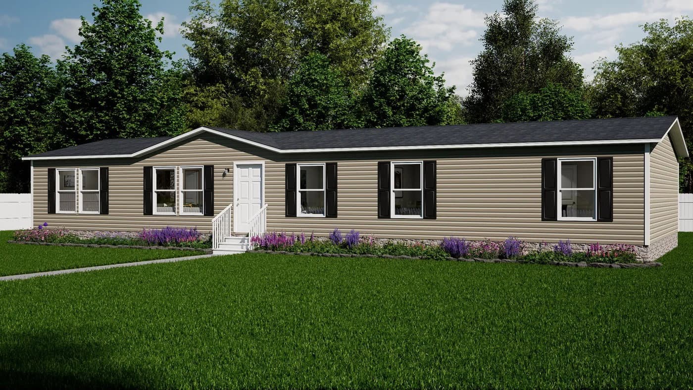 Eclipse hero, elevation, and exterior home features