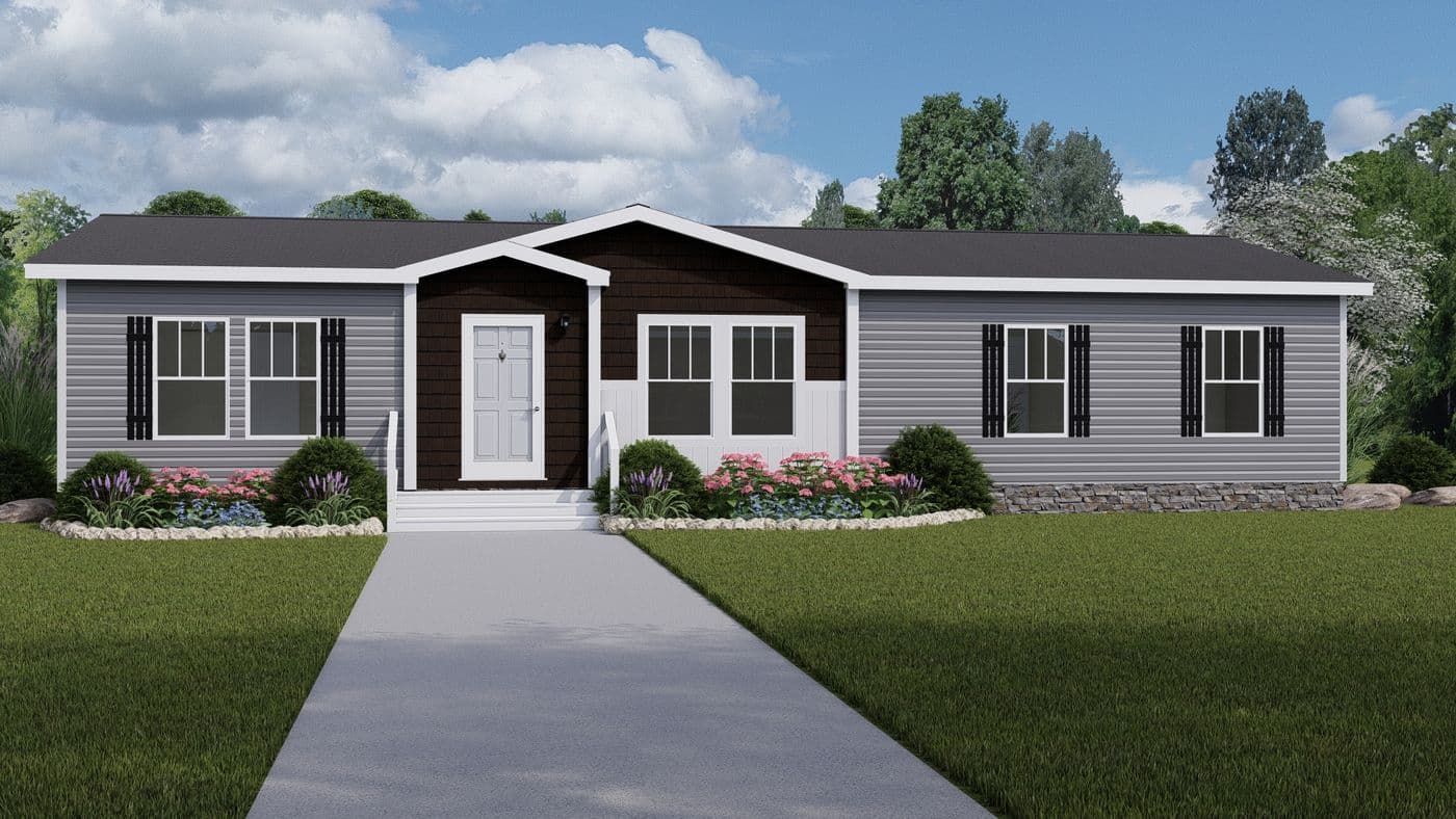 Boujee 56 elevation and exterior home features